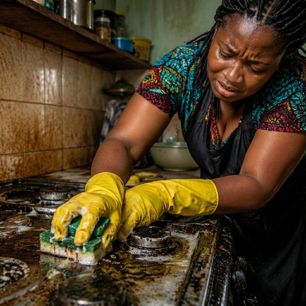 Exhausting scrubbing that wastes your time