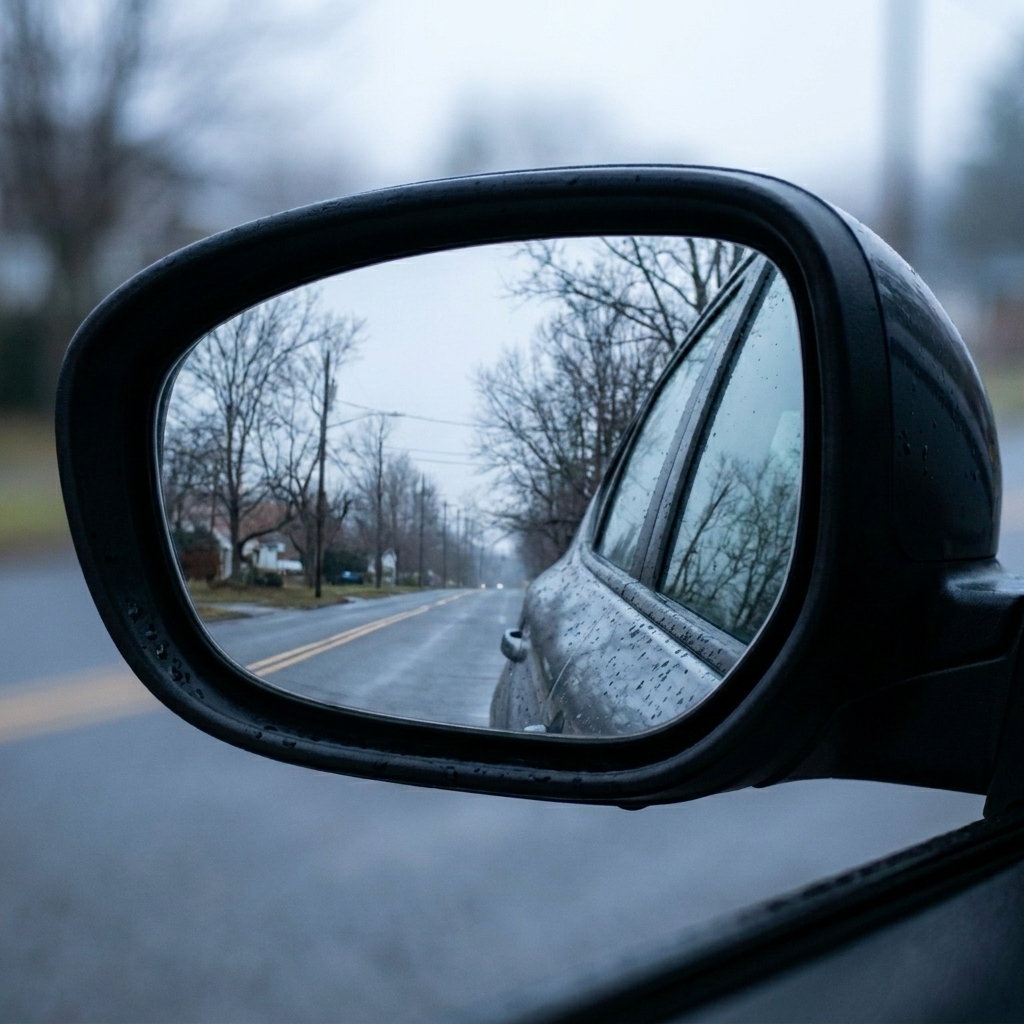 Side mirror clear after ClearView treatment